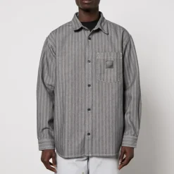 Shirts|Shirts|Dr. Martens Carhartt WIP Menard Herringbone Denim Shirt Jacket - S