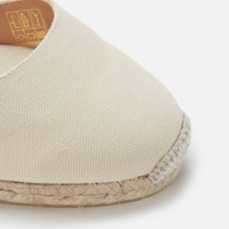 Heels|Birkenstock Castañer Women's Carina Wedged Espadrille Sandals - UK 3