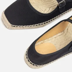 Flats|Dr. Martens Castañer Women's Padua Cotton-Blend Canvas Mary Jane Flats - UK 6