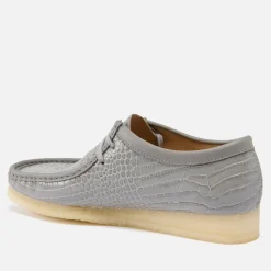 Shoes|Dr. Martens Clarks Originals Men's Croc-Effect Leather Wallabee Shoes - UK 7