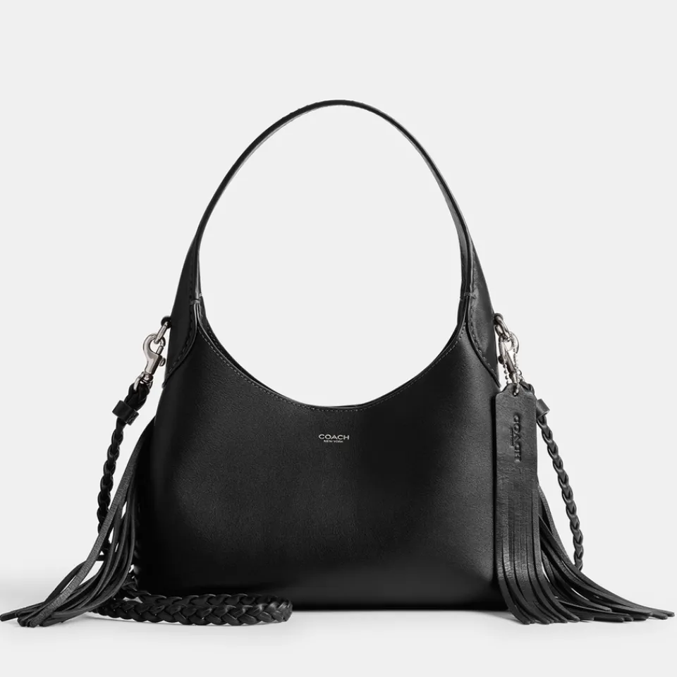 Bags|Dr. Martens Coach Brooklyn 23 Fringe Leather Shoulder Bag