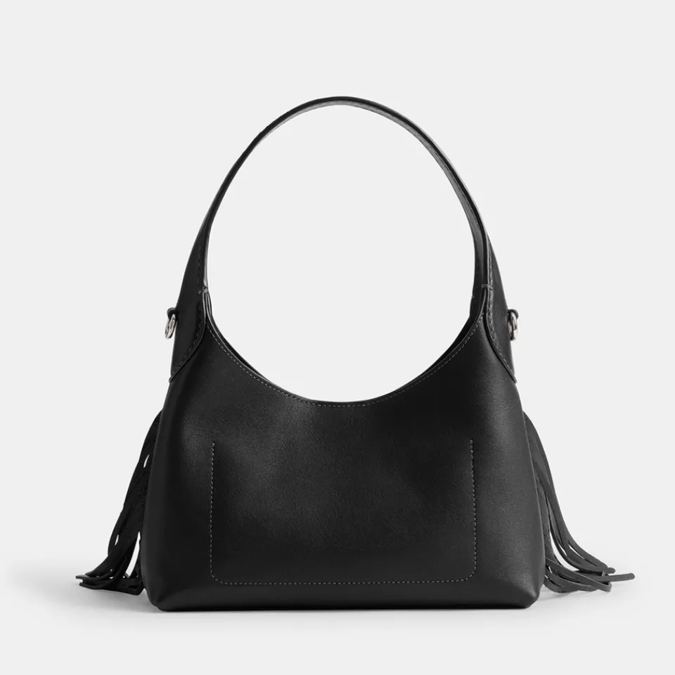 Bags|Dr. Martens Coach Brooklyn 23 Fringe Leather Shoulder Bag