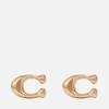 Jewellery|Sleeper Coach Bubble C Gold-Tone Earrings