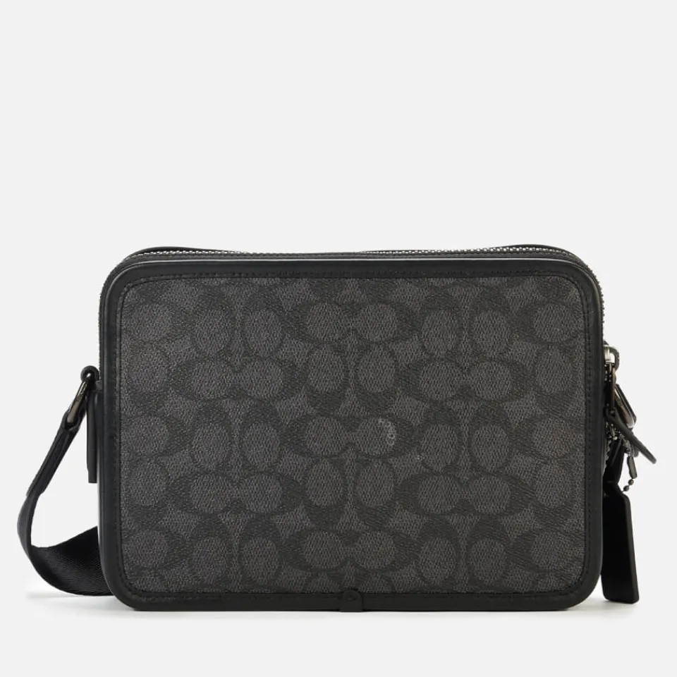 Bags|Holiday Bags|Dr. Martens Coach Charter Signature 24 Coated-Canvas Crossbody Bag