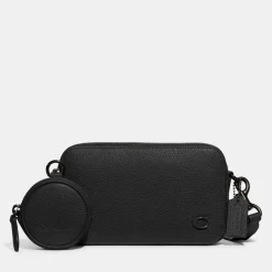 Bags|Holiday Bags|Dr. Martens Coach Charter Slim Pebbled Leather Cross-Body Bag