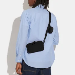 Bags|Holiday Bags|Dr. Martens Coach Charter Slim Pebbled Leather Cross-Body Bag