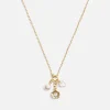 Jewellery|Dr. Martens Coach Cluster Gold-Tone Charm Necklace