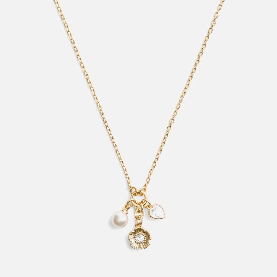 Jewellery|Dr. Martens Coach Cluster Gold-Tone Charm Necklace