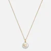 Jewellery|Dr. Martens Coach Coin C Faux Pearl Short Pendant Necklace
