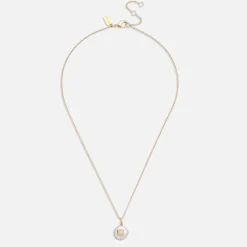 Jewellery|Dr. Martens Coach Coin C Faux Pearl Short Pendant Necklace