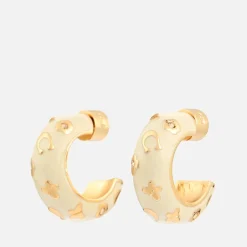 Jewellery|Dr. Martens Coach Gold-Plated Chubby Gold-Plated Huggie Earrings