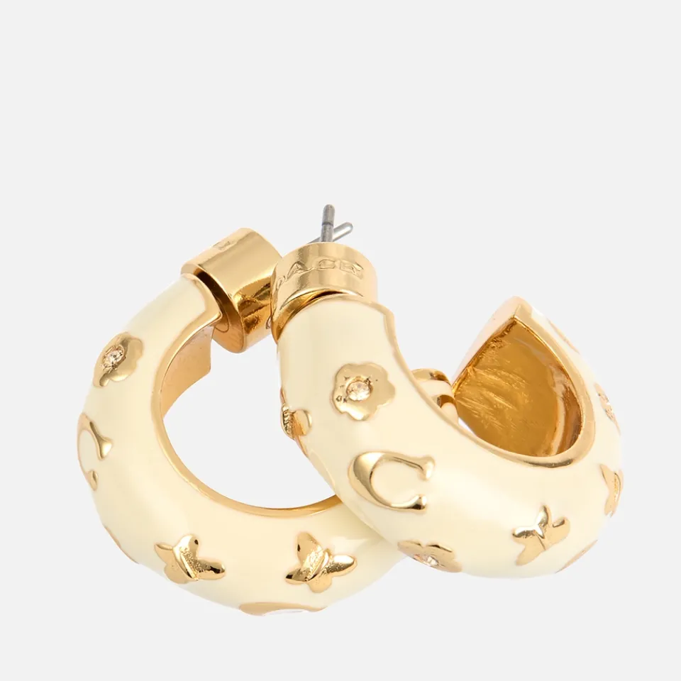 Jewellery|Dr. Martens Coach Gold-Plated Chubby Gold-Plated Huggie Earrings