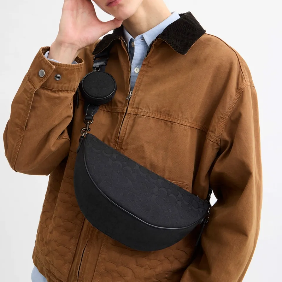Bags|Holiday Bags|Dr. Martens Coach Hall Jacquard Cotton-Blend Canvas Sling Bag