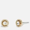 Jewellery|Dr. Martens Coach Halo Gold-Tone and Crystal Earrings