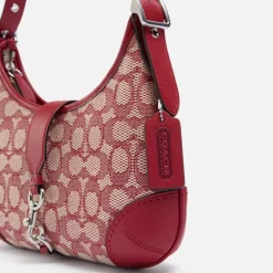 Bags|Coach Hamptons Jacquard Hobo Bag
