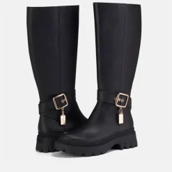 Boots|Dr. Martens Coach James Leather Knee-High Boots - UK 3