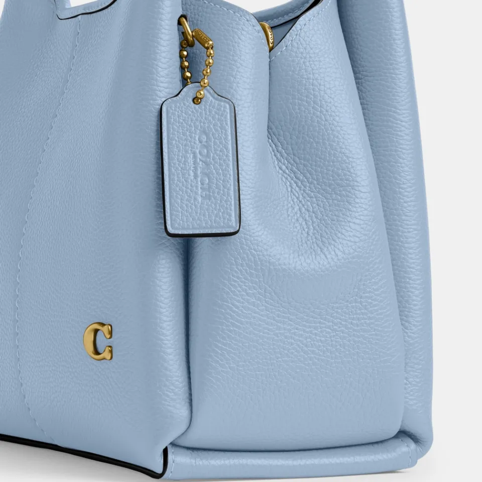 Bags|Dr. Martens Coach Lana 23 Pebble-Grain Leather Shoulder Bag