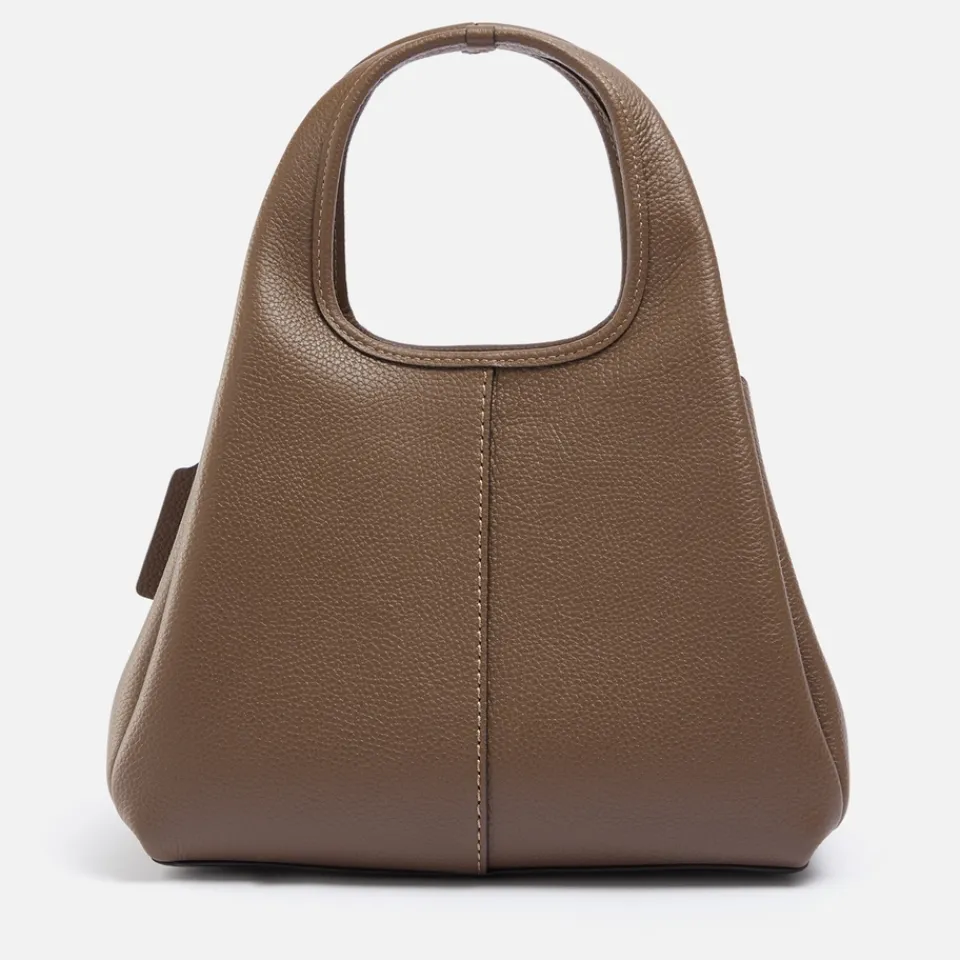 Bags|Coach Lana 23 Polished Pebble-Grain Leather Shoulder Bag