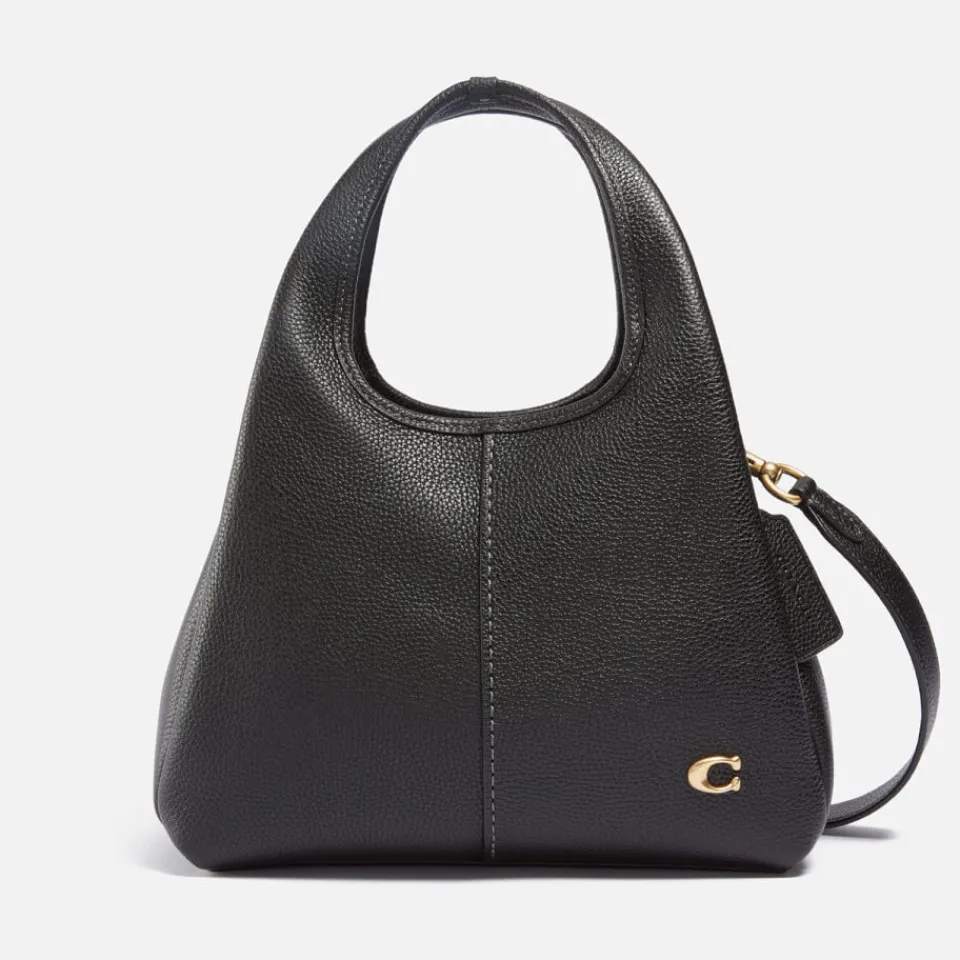 Bags|Dr. Martens Coach Lana 23 Polished Pebbled Leather Shoulder Bag