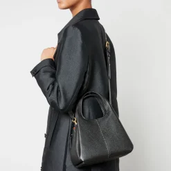 Bags|Dr. Martens Coach Lana 23 Polished Pebbled Leather Shoulder Bag