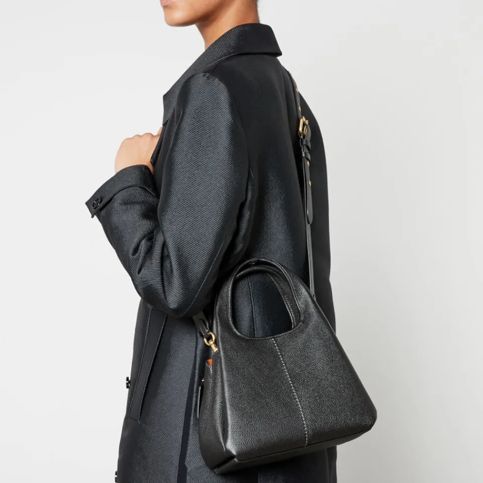 Bags|Dr. Martens Coach Lana 23 Polished Pebbled Leather Shoulder Bag