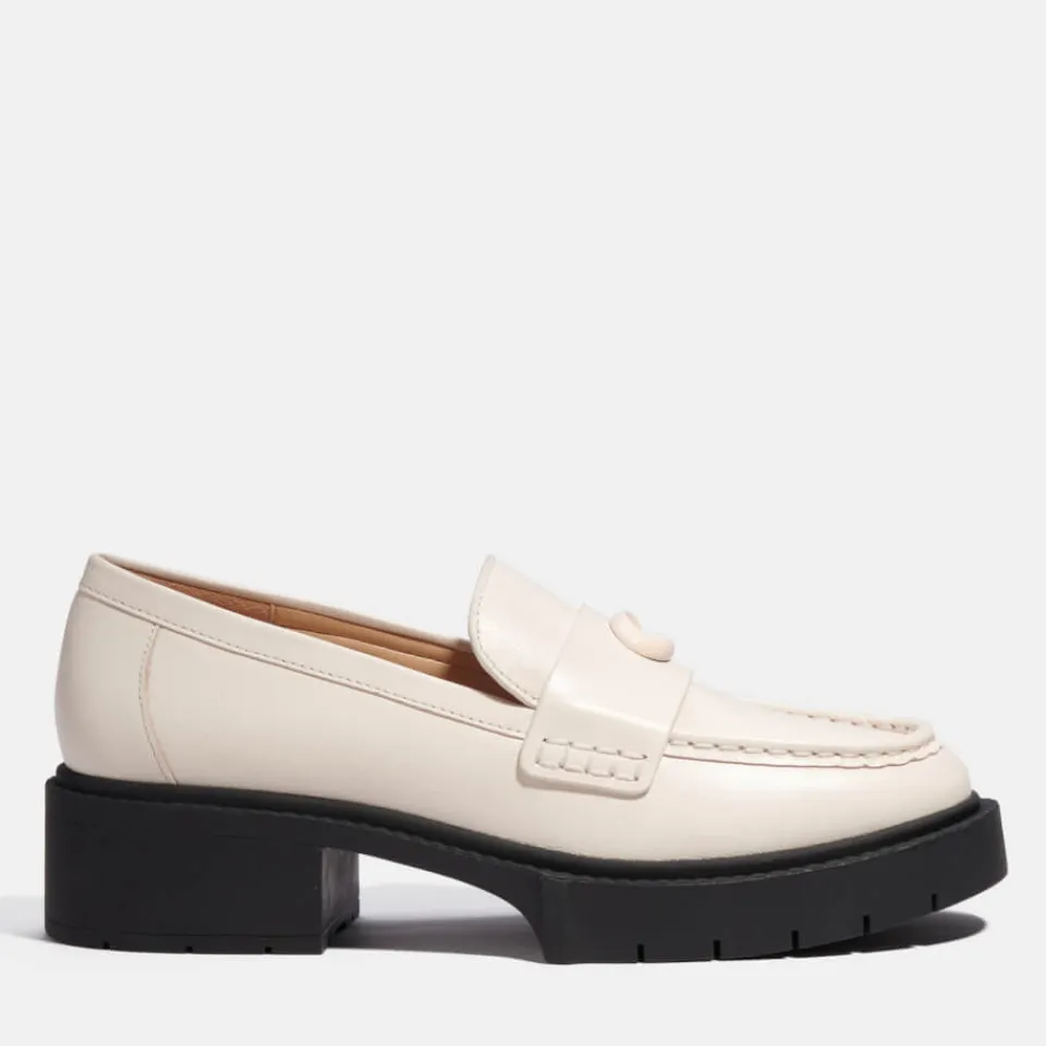Loafers|Tory Burch Coach Leah Leather Loafers - UK 3