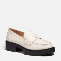 Loafers|Tory Burch Coach Leah Leather Loafers - UK 3