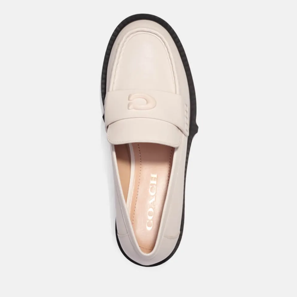 Loafers|Tory Burch Coach Leah Leather Loafers - UK 3