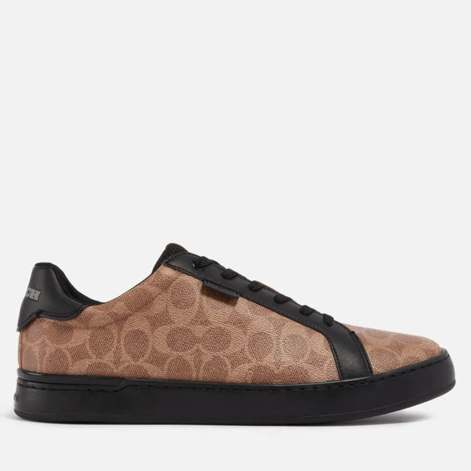 Trainers|Dr. Martens Coach Lowline Signature Printed Coated-Canvas Trainers - UK 7