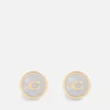 Jewellery|Dr. Martens Coach Mop Coin Gold-Tone Stud Earrings