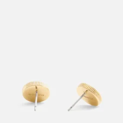 Jewellery|Dr. Martens Coach Mop Coin Gold-Tone Stud Earrings