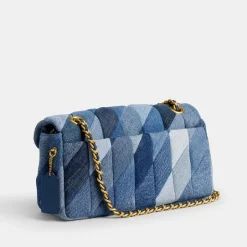 Bags|Stuart Weitzman Coach Patchwork Tabby 26 Denim Shoulder Bag