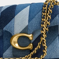 Bags|Stuart Weitzman Coach Patchwork Tabby 26 Denim Shoulder Bag