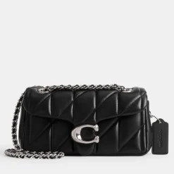 Bags|SUI AVA Coach Quilted Tabby 20 Shoulder Bag