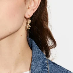 Jewellery|Carhartt WIP Coach Rexy Crystal and Gold-Tone Earrings