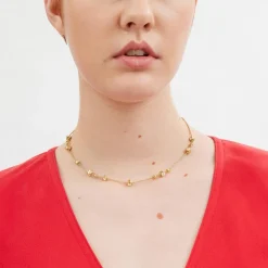 Jewellery|Dr. Martens Coach Signature Gold-Tone Star and Heart Station Necklace