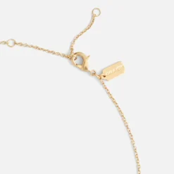 Jewellery|Dr. Martens Coach Signature Gold-Tone Star and Heart Station Necklace