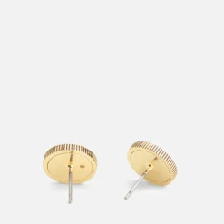 Jewellery|Dr. Martens Coach Signature Quilted Coin Stud Earrings