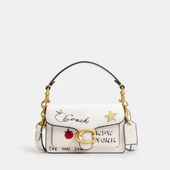 Bags|Dr. Martens Coach Sketch Print Tabby 12 Leather Bag
