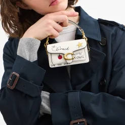 Bags|Dr. Martens Coach Sketch Print Tabby 12 Leather Bag