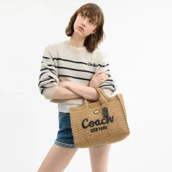 Holiday Bags|Bags|Dr. Martens Coach Straw Cargo Tote Bag