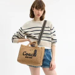 Holiday Bags|Bags|Dr. Martens Coach Straw Cargo Tote Bag