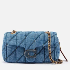 Bags|Dr. Martens Coach Tabby 20 Quilted Denim Shoulder Bag