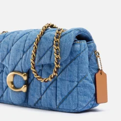 Bags|Stuart Weitzman Coach Tabby 26 Quilted Denim Shoulder Bag
