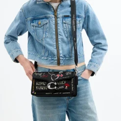 Bags|Dr. Martens Coach Tabby 26 Sketch Print Leather Shoulder Bag