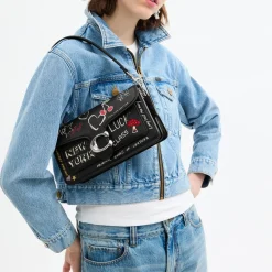 Bags|Dr. Martens Coach Tabby 26 Sketch Print Leather Shoulder Bag
