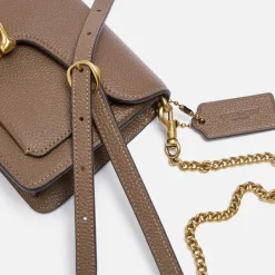 Bags|UGG Coach Tabby Chain Leather Clutch Bag