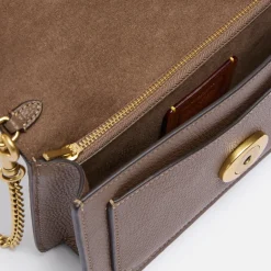 Bags|UGG Coach Tabby Chain Leather Clutch Bag