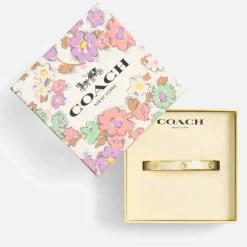 Jewellery|Dr. Martens Coach Tearose Gold-Tone Hinged Bangle