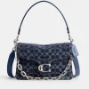Bags|Dr. Martens Coach Washed Chain Tabby Denim Shoulder Bag